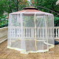 Patio Adjustable Garden Umbrella Polyester Mosquito Netting